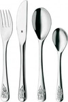 WMF Group Kinderbesteck-Set, Zwerge - Edelstahlfarben - ca.15,5x21,5x2,5cm