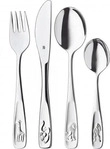 WMF Group Kinderbesteck-Set, Tiere - Edelstahlfarben - ca.15,7x21,6x3,7cm