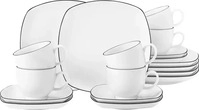 Seltmann Kaffeeservice, Lido - Schwarz