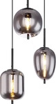 Globo H&auml;ngeleuchte, BLACKY - Schwarz - ca.120cm