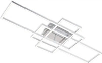 HVMM Deckenleuchte, Frame - Chromfarben - ca.42x10x104cm