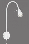 Briloner Leuchten Klemm-/Steckerleuchte, Tusa - Wei&szlig; - ca.45cm