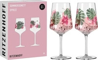 Ritzenhoff Cristal Aperitifglas-Set - Transparent - ca. &Oslash; 9,5cm x H: 22,5cm