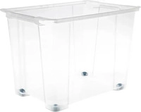 Rotho Kunststoff Box, Evo Easy - Transparent - ca.39,2x41x58,3cm