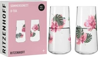 Ritzenhoff Cristal Universalglas-Set - Transparent - ca. &Oslash; 6,6cm x H: 16,6cm