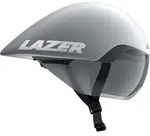 LAZER Helm Volante KinetiCore Triathlon/Zeitfahren Matte White Silver (S) 52-56