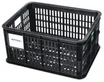 Basil Kunststoff-Fahrradkasten Crate S schwarz