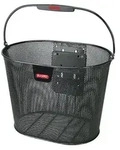 KLICKfix Oval Plus EF Korb schwarz Lenkerkorb