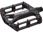 Reverse Plattformpedal Black One schwarz/rot SB-Verpackung