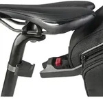 KLICKfix Satteltasche Contour Evo Inkl. Contour Sattel Adapter schwarz
