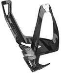 Elite Flaschenhalter Cannibal XC Bio-based schwarz gl&auml;nzend, Grafik wei&szlig;