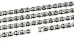 Connex E-Bike Kette 1E8 Nabenschaltung silber 124 Glieder, 1/2 x 1/8""