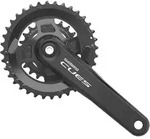 Shimano Kettenradgarnitur Cues FCU40102 2-PIECE 36x22 Z&auml;hne schwarz 175 mm...