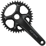 Shimano Kettenradgarnitur GRX FCRX610112 2-PIECE 40 Z&auml;hne schwarz 170 mm EFCRX61...