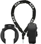 AXA Rahmenschloss Set Imenso XL AZ inkl. Kette ULC (130 cm) und Tasche 92 mm...