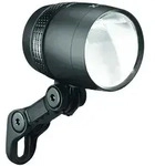 B&M Dynamo-Scheinwerfer IQ-X schwarz eloxiert 100 Lux 164RTSNDI