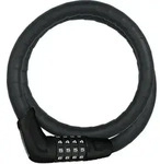 ABUS Zahlen-Panzerkabelschloss Tresorflex 6615C/85/15 BK SCMU 15 mm schwarz 85 c...