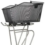 KLICKfix Hinterrad-Korb City Korb II schwarz KorbKlip 31x41x21 cm, schwarz