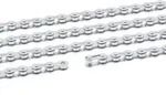 Connex Fahrrad Kette Antiroststern 1Z1 Nabenschaltung silber 112 Glieder, 1/2...