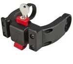 KLICKfix Lenker Adapter E mit Schloss schwarz