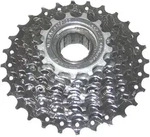 Sunrace Schraubzahnkranz 7-fach silber MFM307CS-BOX 13-28 Z&auml;hne