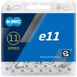 KMC E-Bike Kette e11 11-fach silber 122 Glieder, 1/2 x 11/128""
