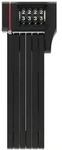 ABUS Zahlen-Faltschloss Bordo Combo uGrip 5700C/80 BK SH schwarz 80 cm
