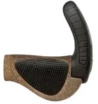 Ergon Lenkergriff GP3-L Bio Kork mit Bar Ends kork/schwarz lang/kurz...