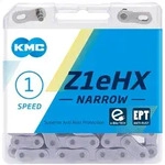 KMC E-Bike Kette Z1eHX Narrow EPT Nabenschaltung silber 112 Glieder, 1/2 x...