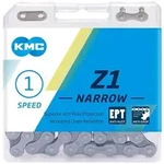 KMC Fahrrad Kette Z1 Narrow EPT Nabenschaltung silber 112 Glieder, 1/2 x 3/32""