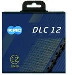KMC Fahrrad Kette DLC12 12-fach schwarz 126 Glieder, 1/2 x 11/128""