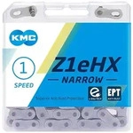 KMC E-Bike Kette Z1eHX Narrow EPT Nabenschaltung silber 128 Glieder, 1/2 x 3/32..."