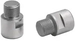 ergotec Pedal-Achsverl&auml;ngerung silber SB-Verpackung