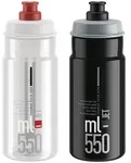 Elite Jet Trinkflasche 550 ml transparent rot