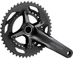 Shimano Kettenradgarnitur GRX FCRX600112 2-PIECE 46x30 Z&auml;hne schwarz 170 mm...