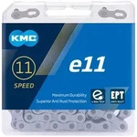 KMC E-Bike Kette e11 EPT 11-fach silber 136 Glieder, 1/2 x 11/128""
