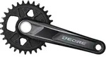 Shimano Kettenradgarnitur Deore FCM6100 2-PIECE 30 Z&auml;hne schwarz 175 mm EFCM610...