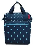 Reisenthel Gep&auml;cktr&auml;gertasche Roomy GT mixed dots blue