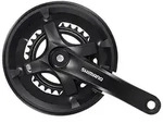 Shimano Kettenradgarnitur Tourney FCTY5012 4-kant 46x30 Z&auml;hne schwarz 175 mm...