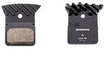 Shimano Scheibenbremsbel&auml;ge L05A-RF mit K&uuml;hlrippen Resin Y2EM98010 SB-Verpackung