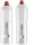Elite Jet Trinkflasche 750 ml transparent rot