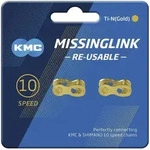 KMC Kettenverschlussglied MissingLink Ti-N 10-fach (5,88 mm) gold 1/2 x 11/128..."
