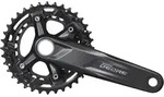 Shimano Kettenradgarnitur Deore FCM5100 2-PIECE 36x26 Z&auml;hne schwarz 175 mm...