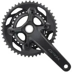Shimano Kettenradgarnitur GRX FCRX600102 2-PIECE 46x30 Z&auml;hne schwarz 170 mm EFCR...