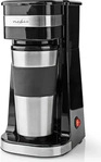 Nedis NedisStilvolle Edelstahl Filterkaffeemaschine (750W) mit 400ml