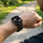 Denver DenverBluetooth Smartwatch 1,44": Fitness-Tracker mit Herzfrequenz-Messung,