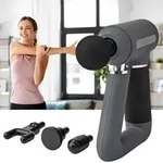 Nedis NedisPremium Sport-Massagepistole: 6 Geschwindigkeiten, 4 Aufs&auml;tze - Effektive