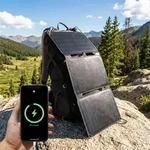 Denver DenverMobiles, faltbares Solarpanel, 20W, USB-C: Effiziente Energie mit 3
