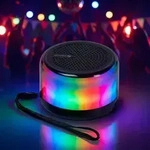 Mini Bluetooth-Lautsprecher mit dynamischen RGB-Lichtern, kraftvollem 30 W...