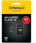 Intenso IntensomicroSDXC-Speicherkarte 64 GB Class 10 - Ideal f&uuml;r